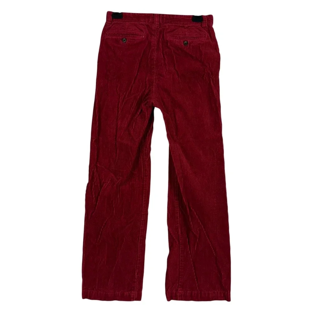 The Children's Place Pants Boys 14 27x28 Red Corduroy Chino Twill Casual School